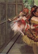 Edgar Degas, Dancer at Background